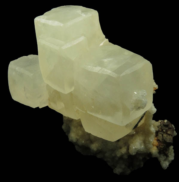 Calcite with Pyrrhotite from Dalnegorsk, Primorskiy Kray, Russia