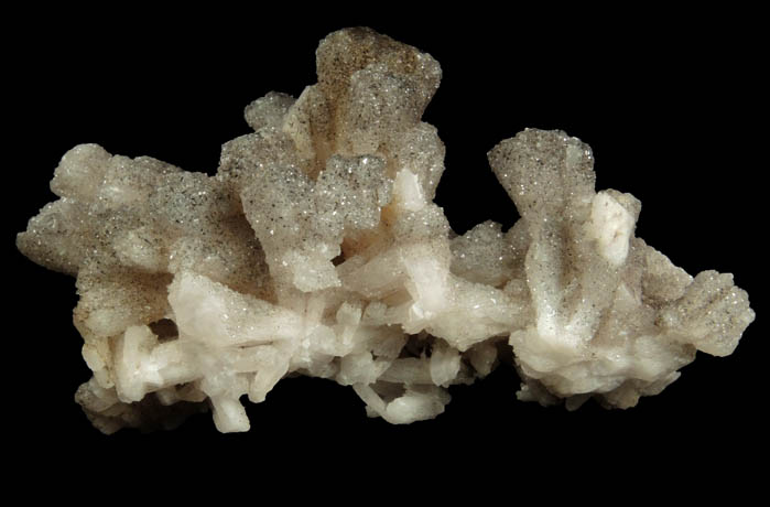 Calcite-Kutnohorite with Manganite from Wessels Mine, Kalahari Manganese Field, Northern Cape Province, South Africa