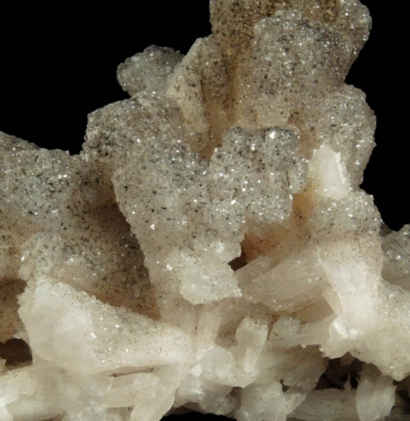 Calcite-Kutnohorite with Manganite from Wessels Mine, Kalahari Manganese Field, Northern Cape Province, South Africa