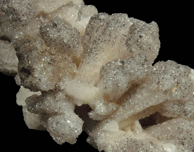 Calcite-Kutnohorite with Manganite from Wessels Mine, Kalahari Manganese Field, Northern Cape Province, South Africa