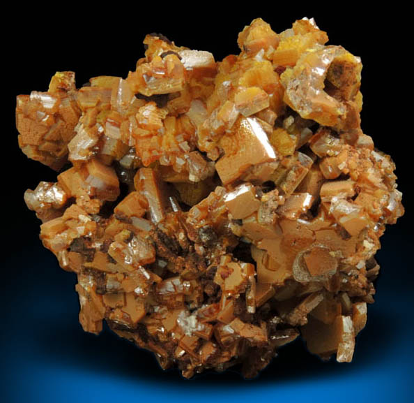 Wulfenite from Revir Helena (Helena Mine), Crna, Meica, Mount Peca, Carinthia, Slovenia