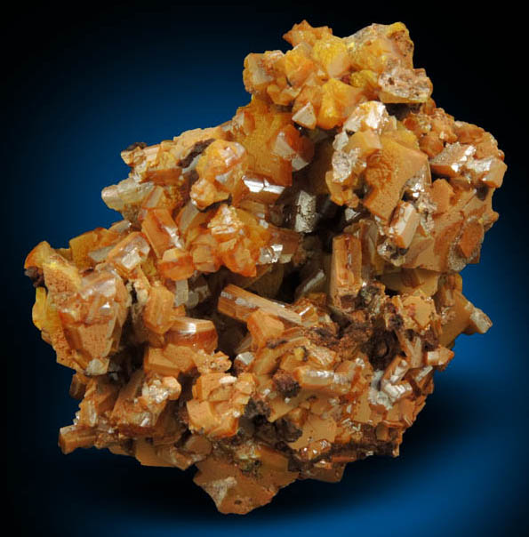 Wulfenite from Revir Helena (Helena Mine), Crna, Mežica, Mount Peca, Carinthia, Slovenia
