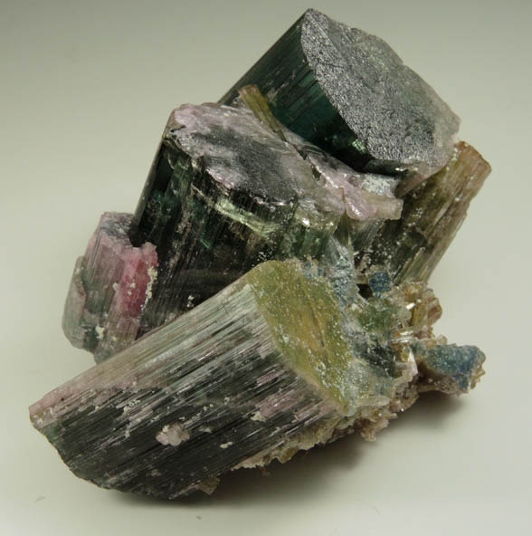 Elbaite Tourmaline from Santa Rosa Mine, Itambacuri, Minas Gerais, Brazil
