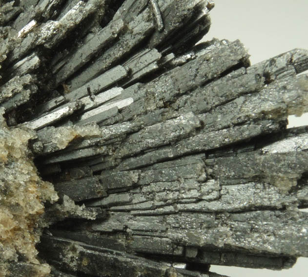 Kyanite var. Black Kyanite from Ribeiro da Folha, Minas Novas, Minas Gerais, Brazil