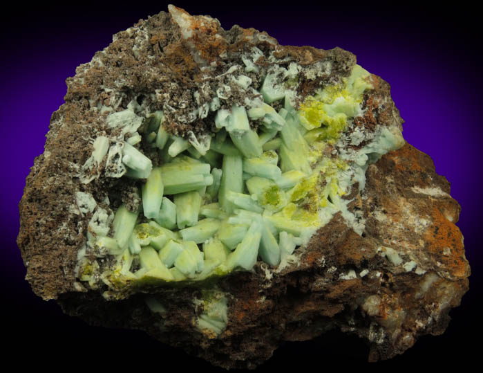 Plumbogummite pseudomorphs after Pyromorphite from Laohu Hill, Guilin, Guangxi, China