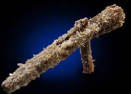 Quartz-Hematite pseudomorph after Epidote from Bessemer Claim, near the north summit of Green Mountain, 8.6 km ENE of North Bend, King County, Washington