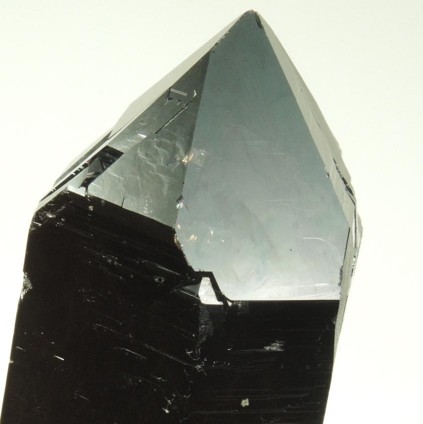 Quartz var. Smoky Quartz (Dauphin Law Twinned) from Ossipee Gulch (Raccoon Gulch), Folsom Brook, Center Ossipee, Carroll County, New Hampshire