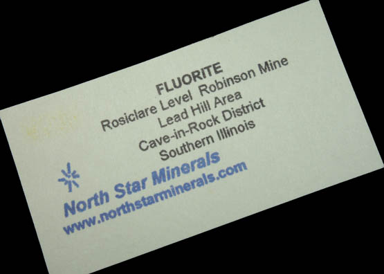 Fluorite from Robinson Mine, Rosiclare Level, Lead Hill Area, Cave-in-Rock District, Hardin County, Illinois