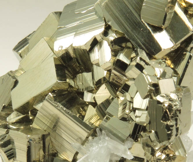 Pyrite with Quartz from Huaron District, Cerro de Pasco Province, Pasco Department, Peru