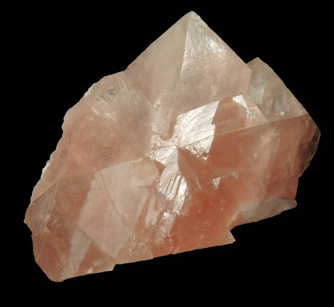 Fluorite (rare pink fluorite) from Tour Ronde, Mont Blanc Massif, south of Chamonix, Auvergne-Rhne-Alpes, France