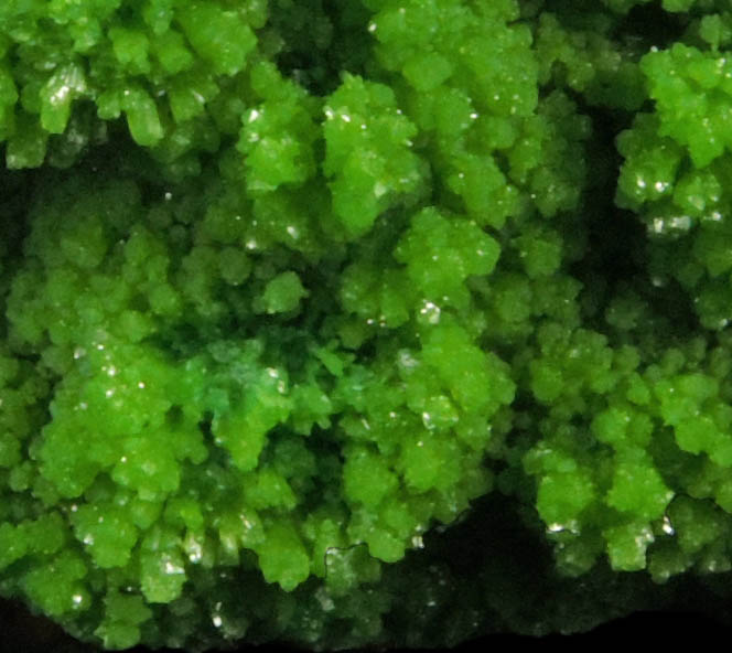 Pyromorphite from Gute Hoffnung Mine, south of Bleibuir, Eifel Mountains, Nordrhein-Westfalen, Germany