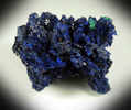 Azurite with minor Malachite from Bou Beker Mine, 21 km SSE of Oujda, Errachidia Province, Morocco