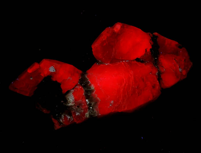 Corundum var. Ruby (twinned crystals) from Central Highland Belt, near Ratnapura, Sabaragamuwa Province, Sri Lanka
