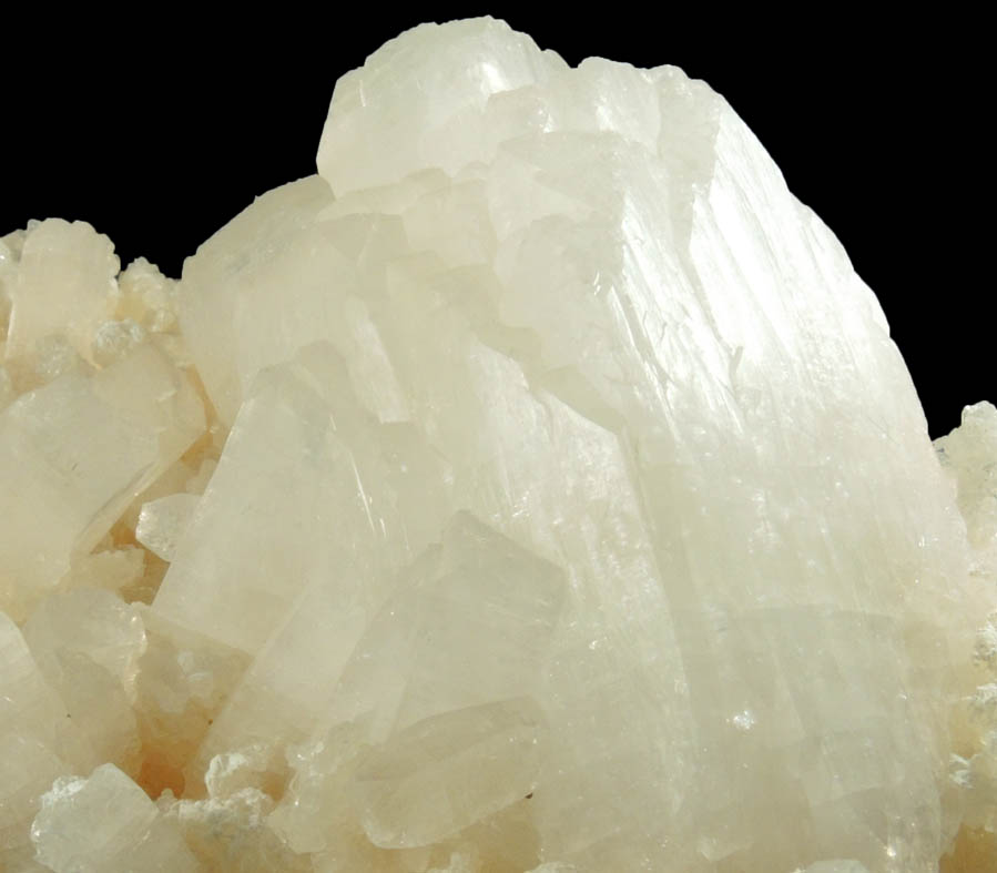 Apophyllite on Prehnite from Mumbai (Bombay) District, Maharashtra, India