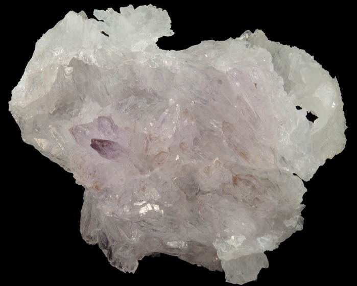 Quartz var. Amethyst Flower from Alto Uruguai, Rio Grande do Sul, Brazil