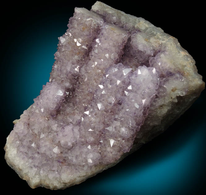 Quartz var. Amethyst Quartz stalactitic formations from Alto Uruguai, Rio Grande do Sul, Brazil