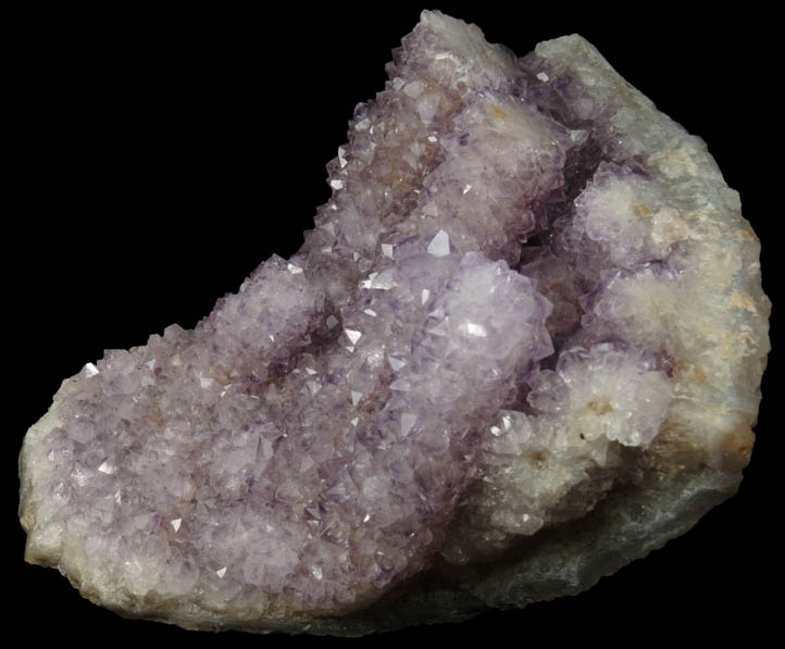 Quartz var. Amethyst Quartz stalactitic formations from Alto Uruguai, Rio Grande do Sul, Brazil