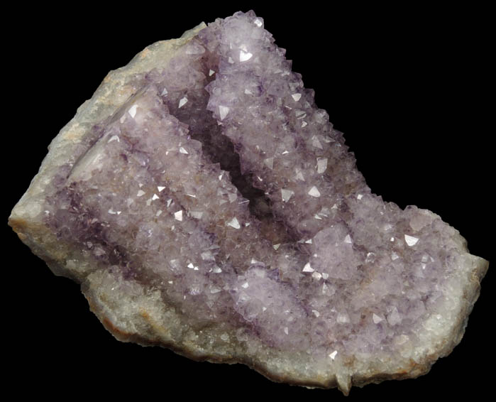 Quartz var. Amethyst Quartz stalactitic formations from Alto Uruguai, Rio Grande do Sul, Brazil