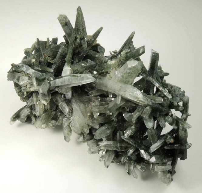 Quartz with Chlorite inclusions from Dhading, Ganesh Himal, Bagmati Pradesh, Nepal