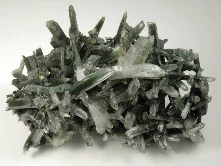 Quartz with Chlorite inclusions from Dhading, Ganesh Himal, Bagmati Pradesh, Nepal