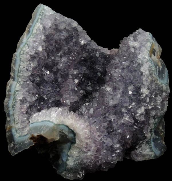 Quartz var. Amethyst Quartz from Alto Uruguai, Rio Grande do Sul, Brazil