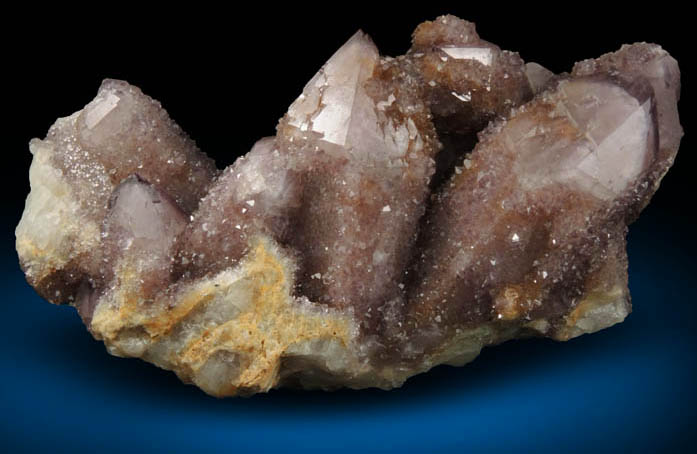 Quartz var. Amethyst (Cactus Quartz) from Boekenhouthoek area, Mpumalanga Province, South Africa