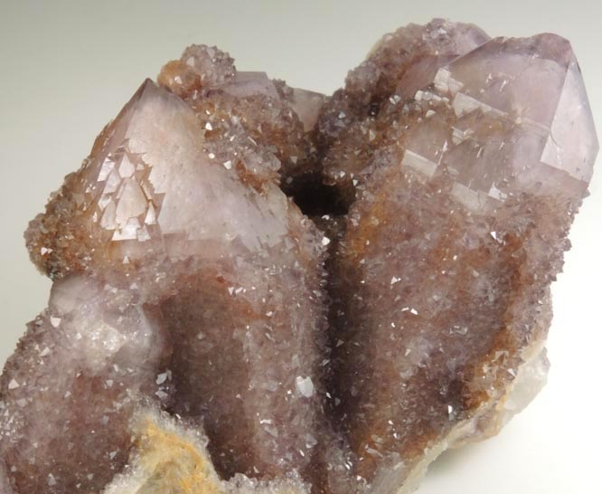 Quartz var. Amethyst (Cactus Quartz) from Boekenhouthoek area, Mpumalanga Province, South Africa