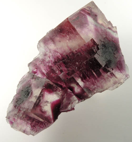 Fluorite (zoned crystals) from Okorusu Mine, 46.5 km north of Otjiwarongo, Otjozondjupa, Namibia