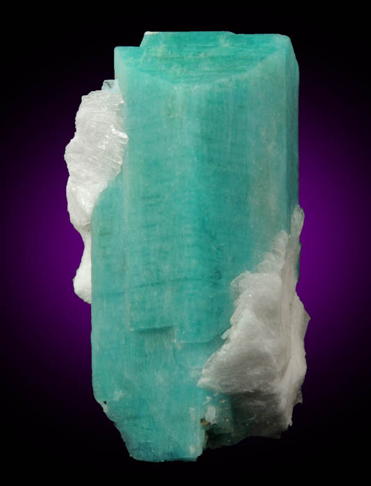 Microcline var. Amazonite with Albite var. Cleavelandite from Smoky Hawk Mine, Lucky Confetti Pocket, Florissant, Teller County, Colorado