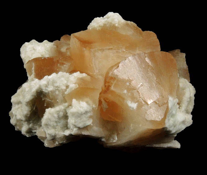 Prehnite with Pectolite from Jeffrey Mine, Asbestos, Québec, Canada