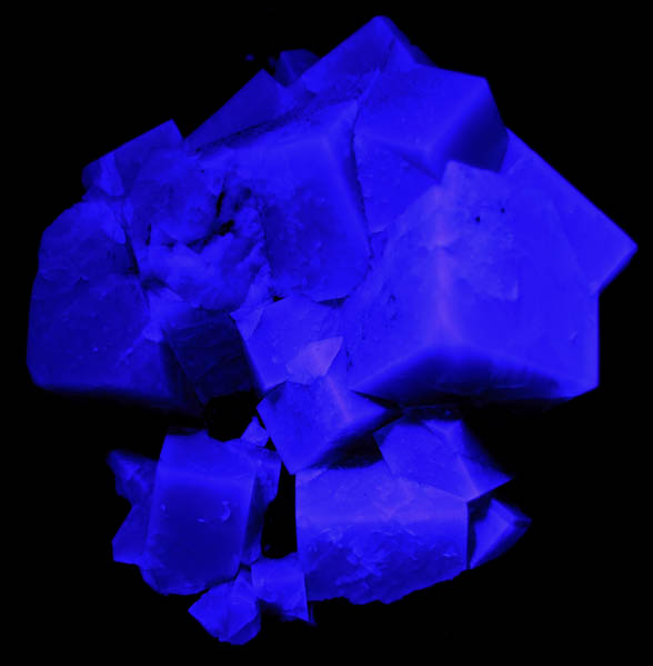 Fluorite over Galena from Diana Maria Mine, Rogerley Quarry, County Durham, England