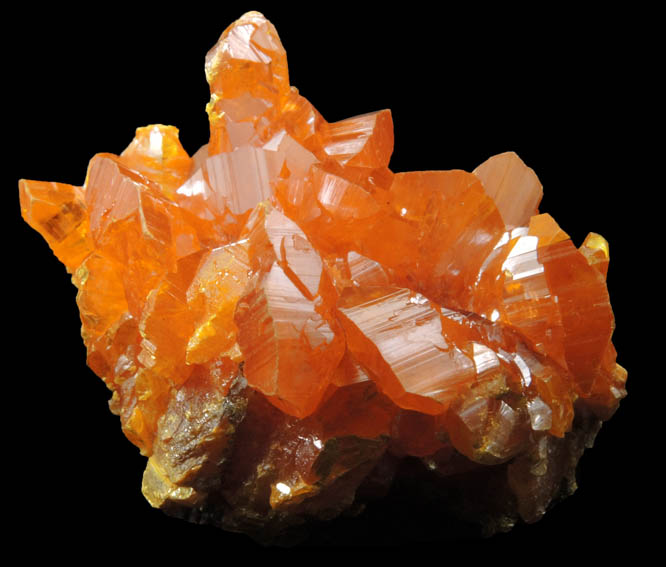 Orpiment from Twin Creeks Mine, Cut 62, Humboldt County, Nevada