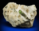 Elbaite Tourmaline in Quartz from Harvard Quarry, Noyes Mountain, Greenwood, Oxford County, Maine