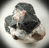 Franklinite exhibiting rare modified dodecahedral form from Franklin District, Sussex County, New Jersey