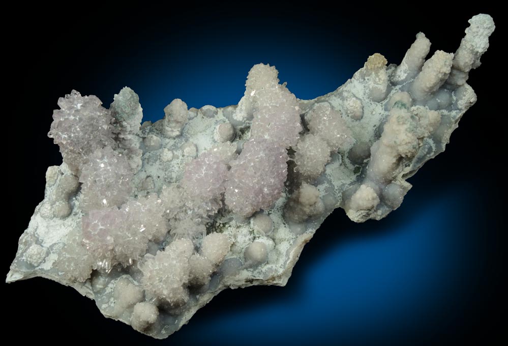 Quartz var. Amethyst Quartz stalactitic formations from Alto Uruguai, Rio Grande do Sul, Brazil