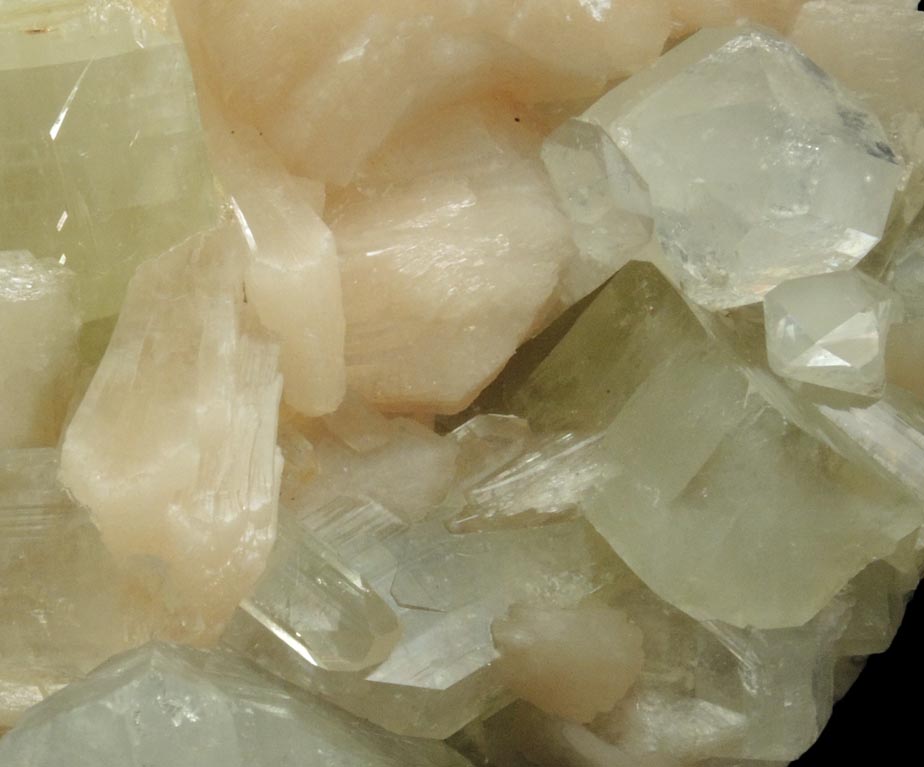 Apophyllite and Stilbite from Jalgaon, Maharashtra, India