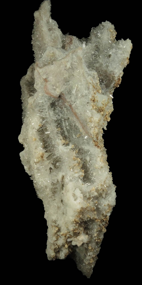 Quartz var. Solution Quartz with Dolomite from Cripple Creek Mining District, Teller County, Colorado