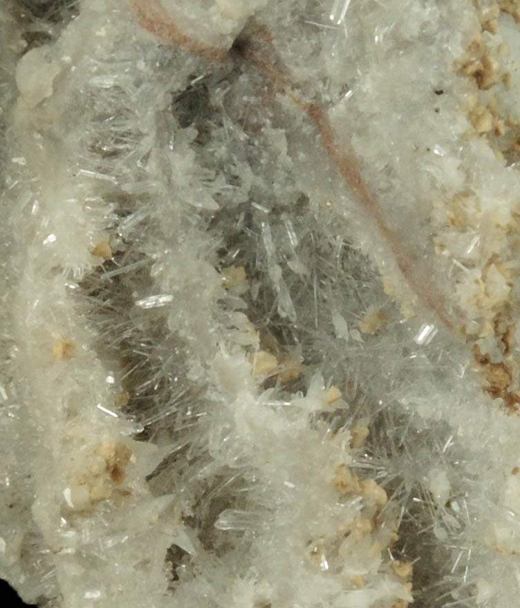 Quartz var. Solution Quartz with Dolomite from Cripple Creek Mining District, Teller County, Colorado