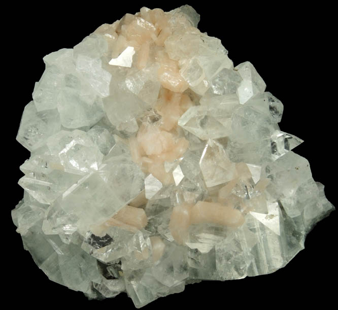 Apophyllite and Stilbite from Jalgaon, Maharashtra, India