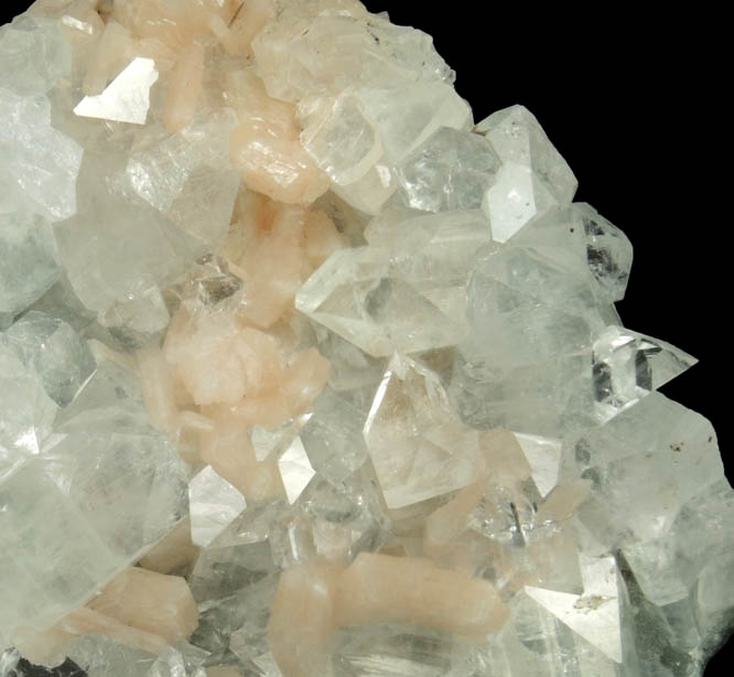 Apophyllite and Stilbite from Jalgaon, Maharashtra, India