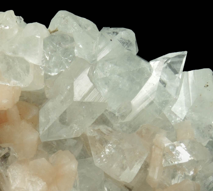 Apophyllite and Stilbite from Jalgaon, Maharashtra, India