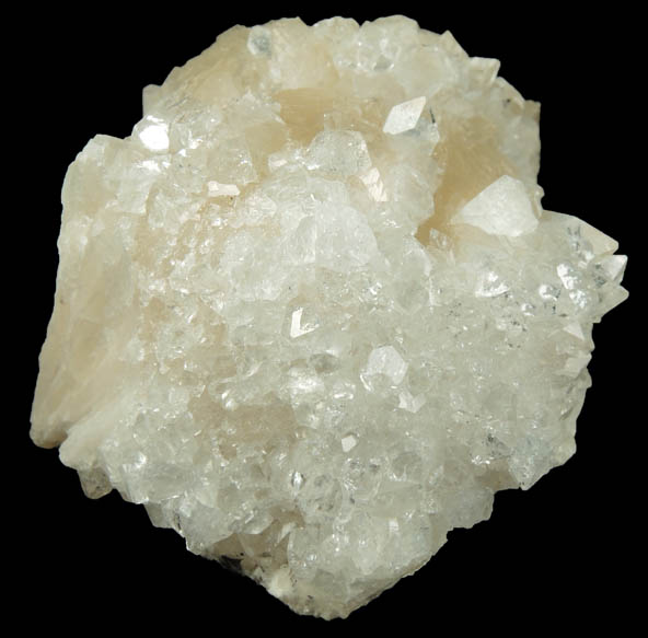 Apophyllite on Stilbite from Pune District, Maharashtra, India