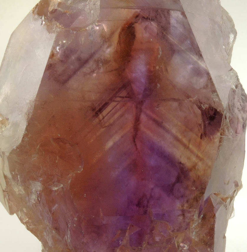 Quartz var. Ametrine (Amethyst and Citrine combination) from Anahi Mine, La Gaiba District, Angel Sandoval Province, Santa Cruz Department, Bolivia