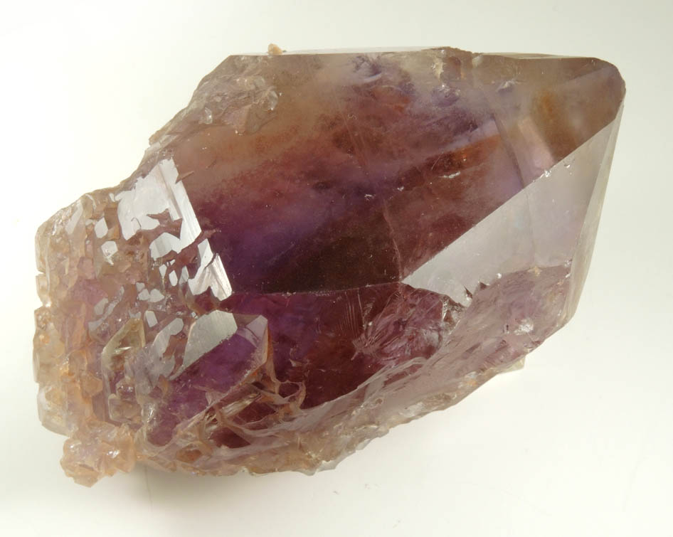 Quartz var. Ametrine (Amethyst and Citrine combination) from Anahi Mine, La Gaiba District, Angel Sandoval Province, Santa Cruz Department, Bolivia