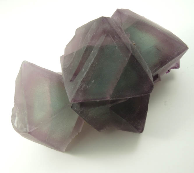 Fluorite (zoned crystals) from Ganzhou, Jiangxi Province, China