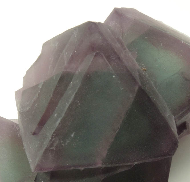 Fluorite (zoned crystals) from Ganzhou, Jiangxi Province, China