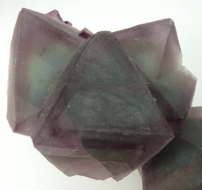 Fluorite (zoned crystals) from Ganzhou, Jiangxi Province, China