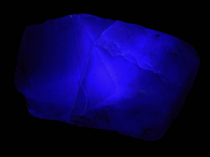 Fluorite (bi-colored) from Alto Ligonha Pegmatite Field, Zambezia Province, Mozambique