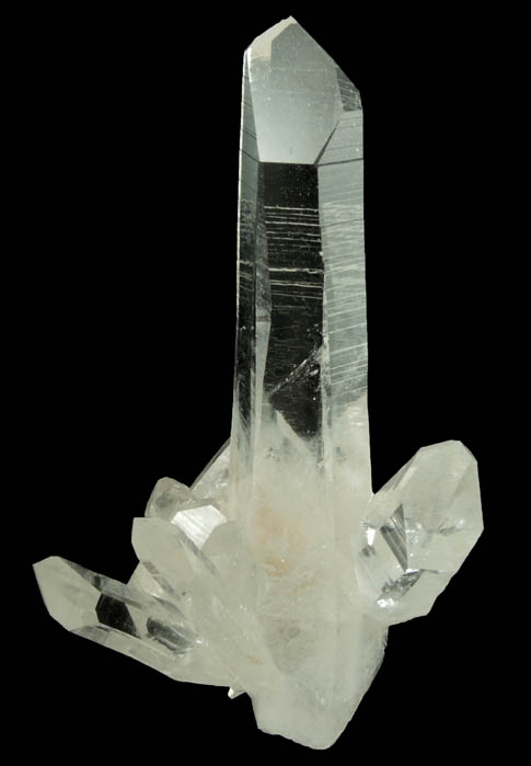 Quartz from Wegner Mines, Collier Creek, 4.4 km south of Mount Ida, Montgomery County, Arkansas