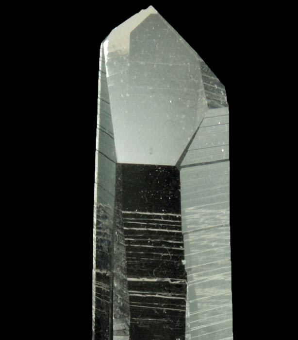 Quartz from Wegner Mines, Collier Creek, 4.4 km south of Mount Ida, Montgomery County, Arkansas